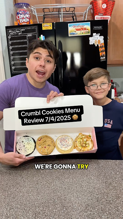 Crumbl Cookies Menu Review 7/4/2025 🍪