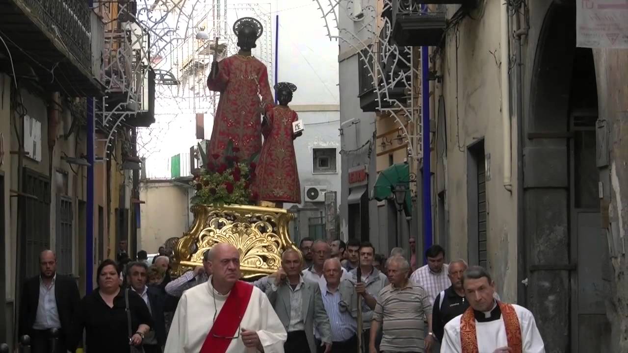 ACERRA INIZIO FESTA DI SAN CUONO 2014 TRASLAZIONE DEI SANTI