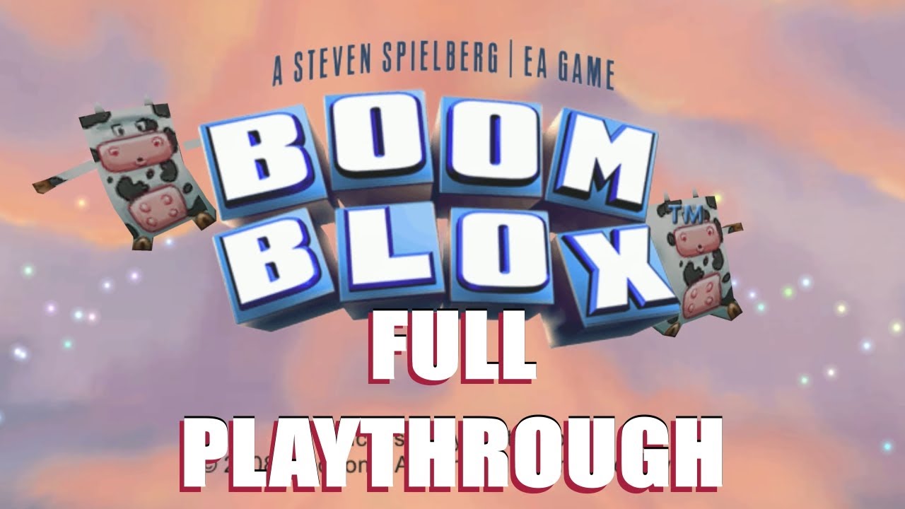 A Full Longplay of the Steven Spielberg game, Boom Blox.  on the Wii - Adventure Mode