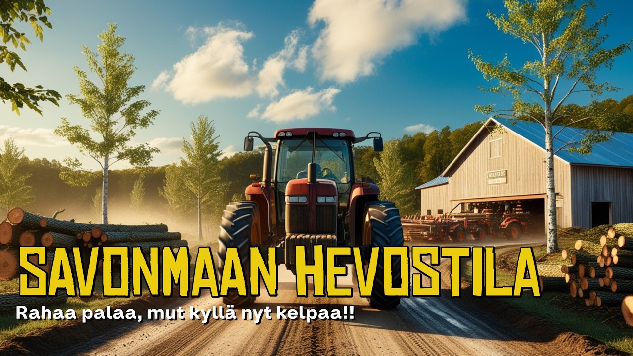 Sahalle puita ja sit laitetaanki jo tili tyhjäks ! | Osa 8 Savonmaa | FS 22