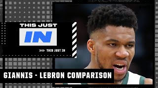 Giannis Antetokounmpo reminds Brian Windhorst of LeBron James | This Just In