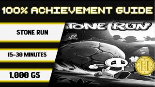 Stone Run 100% Achievement Walkthrough * 1000GS in 15-30 Minutes *