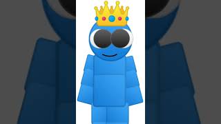 rainbow friends blue dance #shorts #roblox #emojicat #rainbowfriends