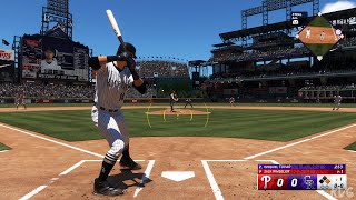 Mlb The Show 24 - Philadelphia Phillies Vs Colorado Rockies - Gameplay (Ps5 Uhd) [4K60Fps]