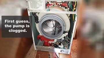 MAYTAG/Whirlpool/Kenmore washer with SUDS/SUD error code diagnostic and repair
