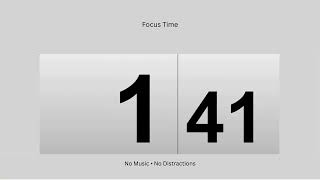 5 Minute Focus Timer | Quick Study Session | No Music