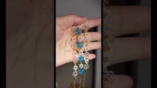 Aesthetic flower bracelet🌼 #like #share #subscribe #aestheticjewellery