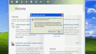 IBM Rational Performance Tester Tool_Navigate To Work Bench
