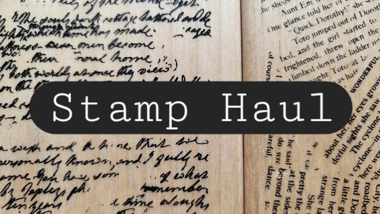 Michael's Stamp Haul