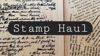 Michael's Stamp Haul