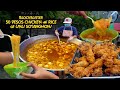 50 PESOS KANTO FRIED CHICKEN WITH UNLI SOTANGHON sa MANILA | SULIT NA KAINAN | KUYA DEX (HD)