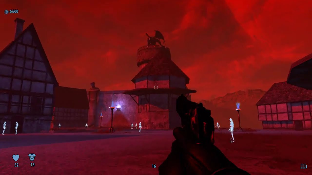 Serious Sam Fusion 2017 mod: 7smoke Tennis 2018: Blue Edition part 1