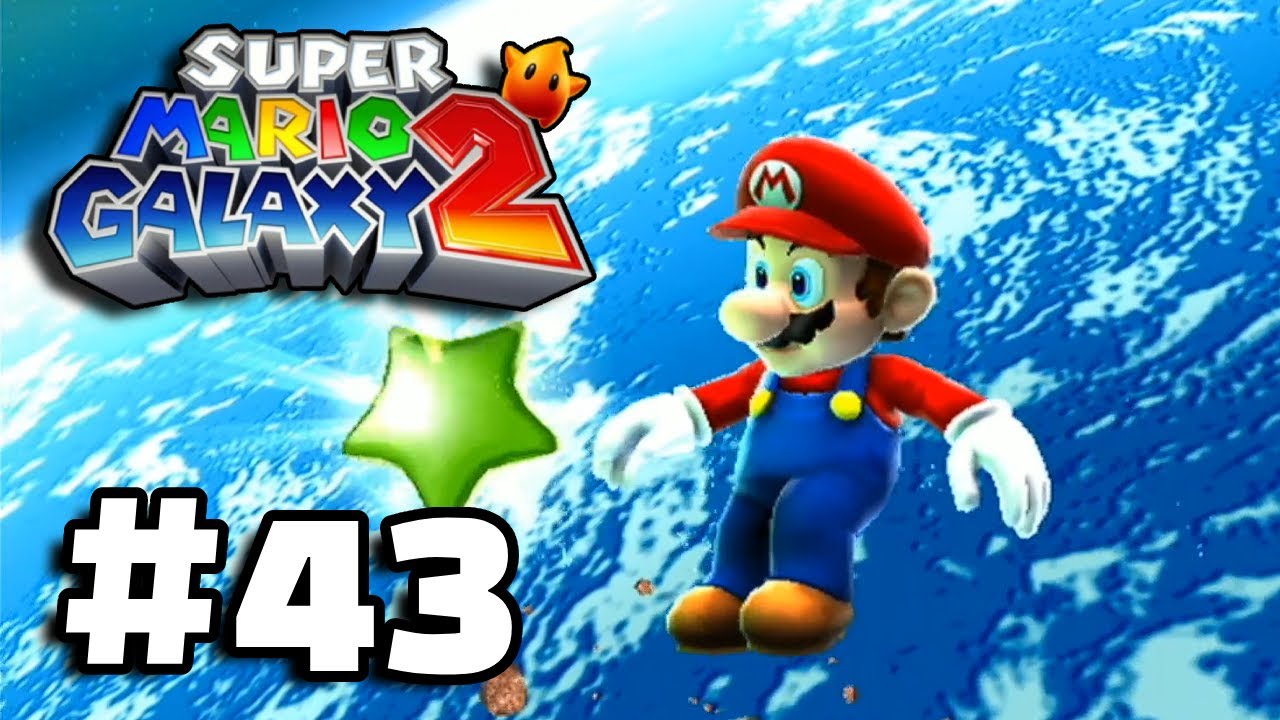 WORLD 1 GREEN STARS! Super Mario Galaxy 2 Part 43 YouTube