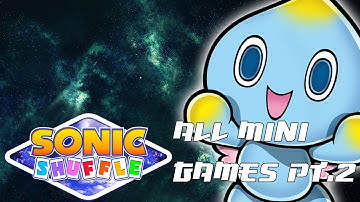Sonic Shuffle All MiniGames BEST QUALITY Part 2 (Final)