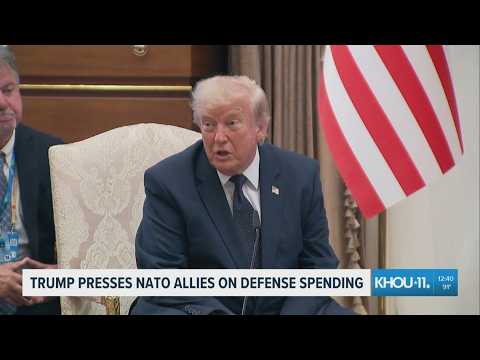 President Trump traverls to Turkey for NATO summit with European allies