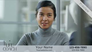 Life Coach Promotional Video Example