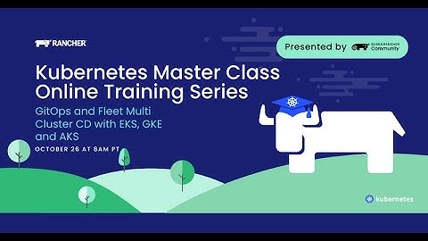 Kubernetes Master Class GitOps and Fleet Multi Cluster CD with EKS, GKE and AKS