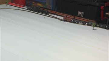 Part 1 Of building a train layout (foam board)