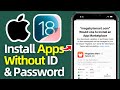 How to Install Apps Without Apple ID &amp; Password - iPhone 16