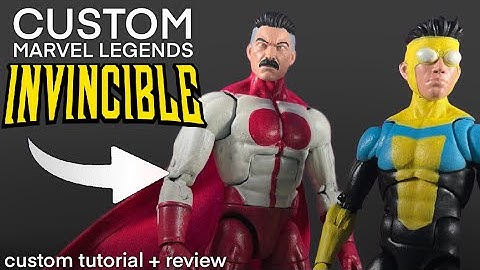 I Made Invincible & Omni-Man Into Action Figures (Tutorial + Review)