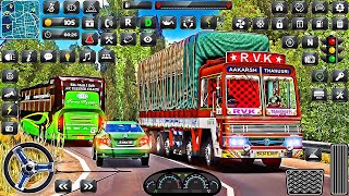 Uphill Truck Driving Simulator - Offroad Indian Cargo Truck Drive Game | Android Gameplay screenshot 2
