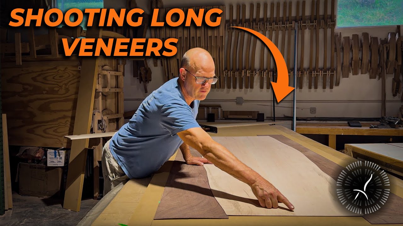How to Hand Plane Long Veneer Joints for Perfect Seams