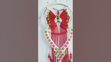 macrame butterfly 🦋 wall hanging ,full video on my youtube channel #marmitenge #ytshort #ytstudio
