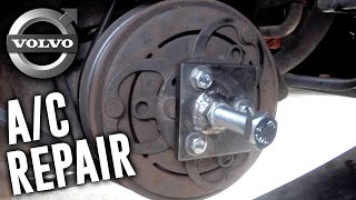 Volvo S40 AC Clutch Shim Removal & Making a Custom Puller Tool