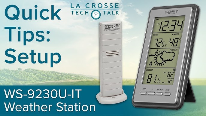La Crosse 327-1417BW - Wireless Weather Station Wind Speed