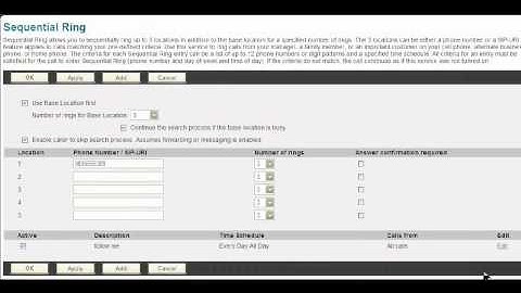 Simple Signal Sequential Ring