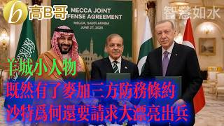 羊城小人物 既然有了麦加三方防务条约 沙特为何还要请求大漂亮出兵［智慧人的圈子］