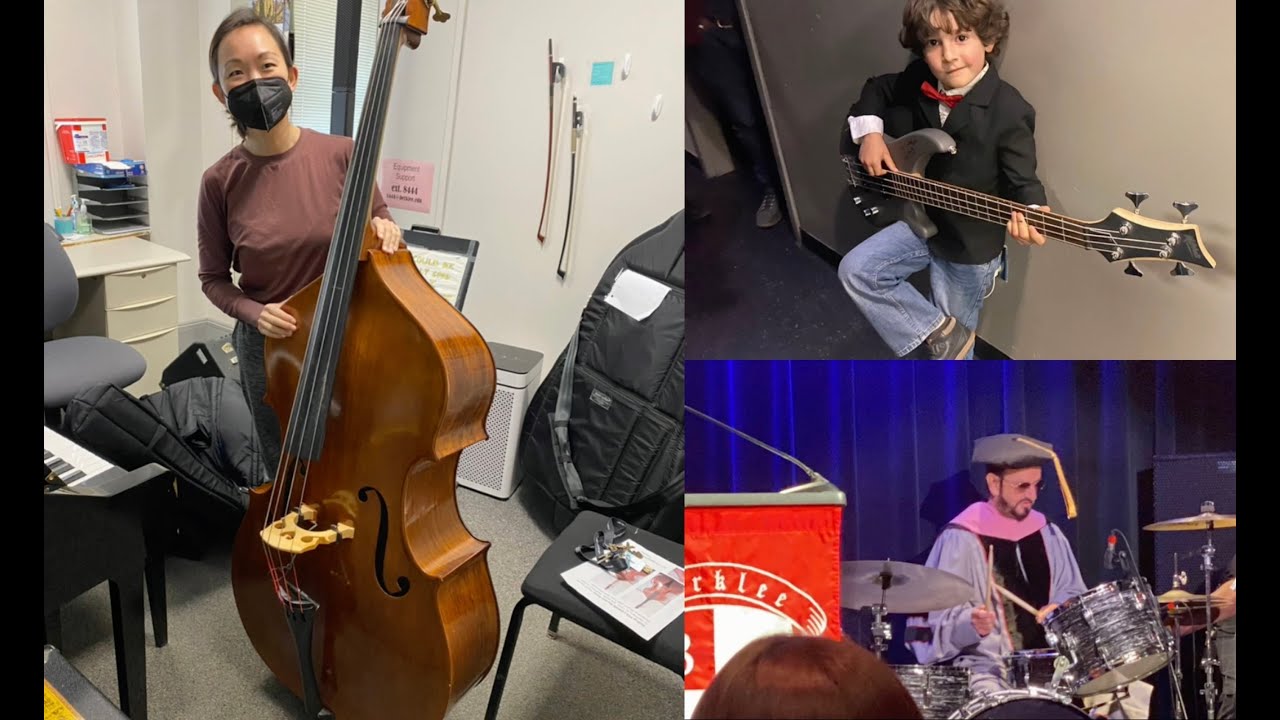 Berklee Bass Dept Happy Holidays 2022