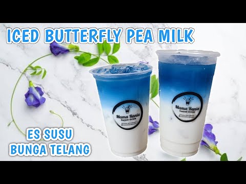 Resep Es Teler Bunga Telang