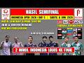 UNGGULAN 1 KALAH ~ Hasil Semifinal Indonesia Open 2026 Hari Ini ~ KIM/SEO & RACHEL/FEBI KALAH