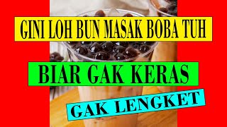 Cara Memasak Bubble Agar Tidak Lengket