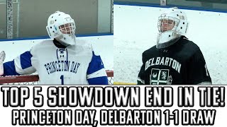 Delbarton 1 Princeton Day 1 (OT) | HS Hockey | Cote, Fenton Shine in Tie!