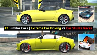 Extreme Car Driving Simulator vs Car Stunts Races Similar Cars | PART 1 - Best Car Games screenshot 5