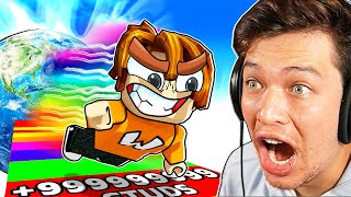 ¡Conseguí VELOCIDAD INFINITA en FLY RACE! 🏃‍♂️💨 | ROBLOX (NIVEL MÁXIMO)