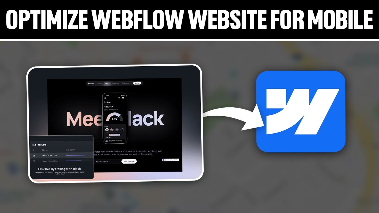 How To Optimize Webflow Website For Mobile ! (Full Tutorial) - YouTube