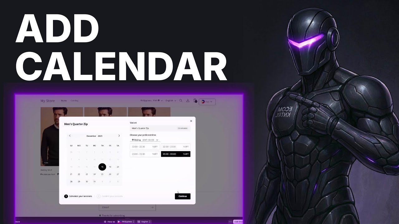How to Add a Calendar Booking on Shopify (2026) | Booking Setup