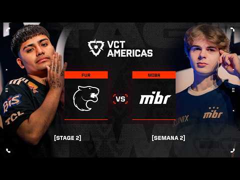 FUR vs MIBR — VCT Americas Stage 2 — Semana 2 Día 4
