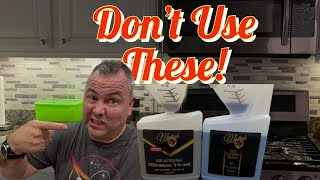 STOP USING RINSELESS WASH PRODUCTS/ Carolina/ McKee’s 37/ Auto Detailing/ Tile and Granite Care