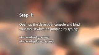 TF2 - ctf_2fort_cool bunnyhop jump trick tutorial