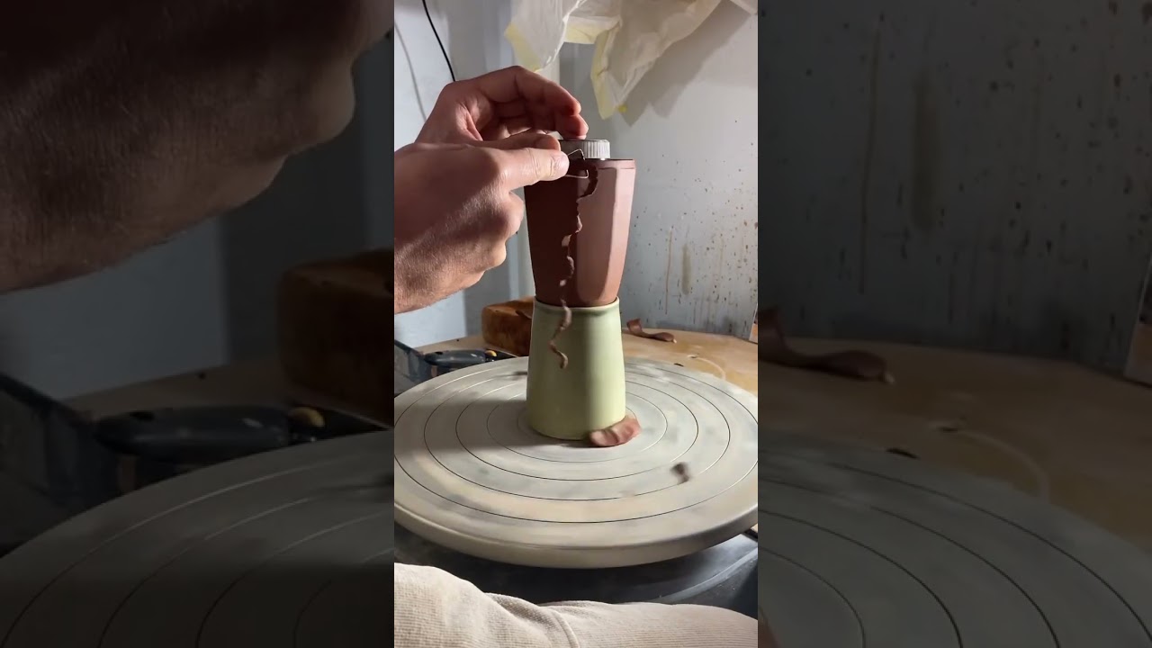 making a faceted oil cruet (