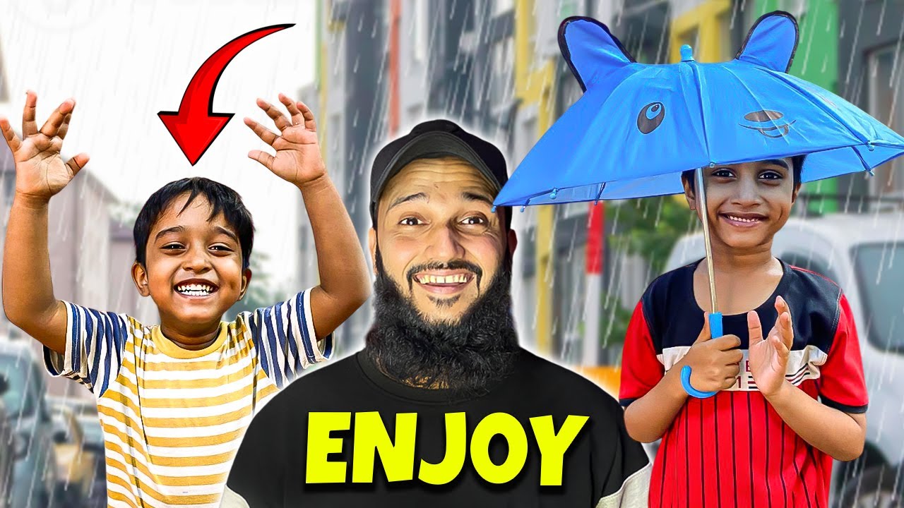 Barish ma enjoy 😍 Fahad Bhai Official