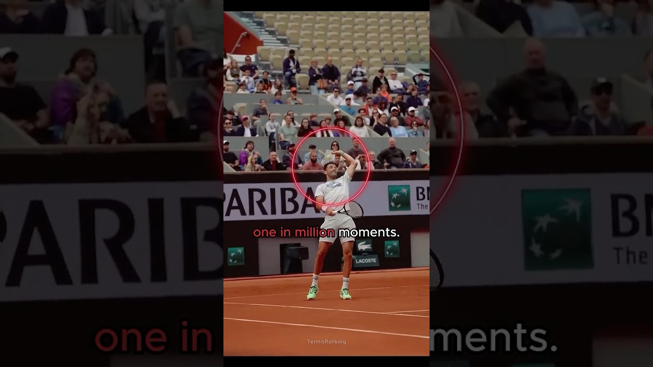 𝗼𝗻𝗲 𝗶𝗻 𝗺𝗶𝗹𝗹𝗶𝗼𝗻 𝗺𝗼𝗺𝗲𝗻𝘁𝘀.🤩👀 #tennis #aura