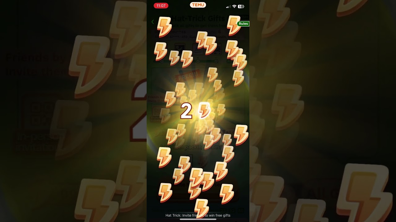 Temu 5 free gift hack code 