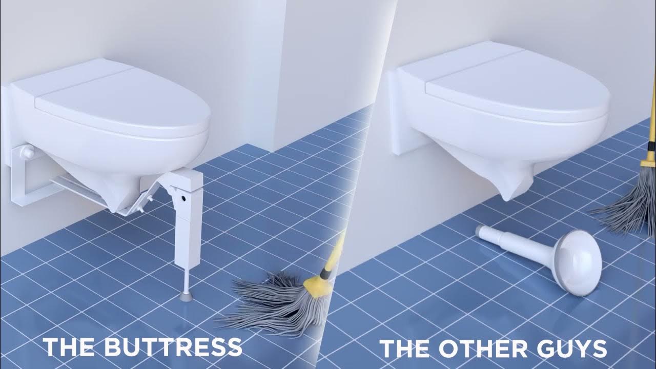 The Buttress Universal Toilet Support YouTube