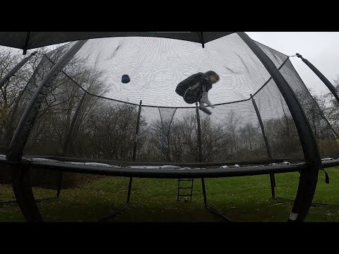 1 3/4 Ballout // Double Ballout (not landed) - Trampoline