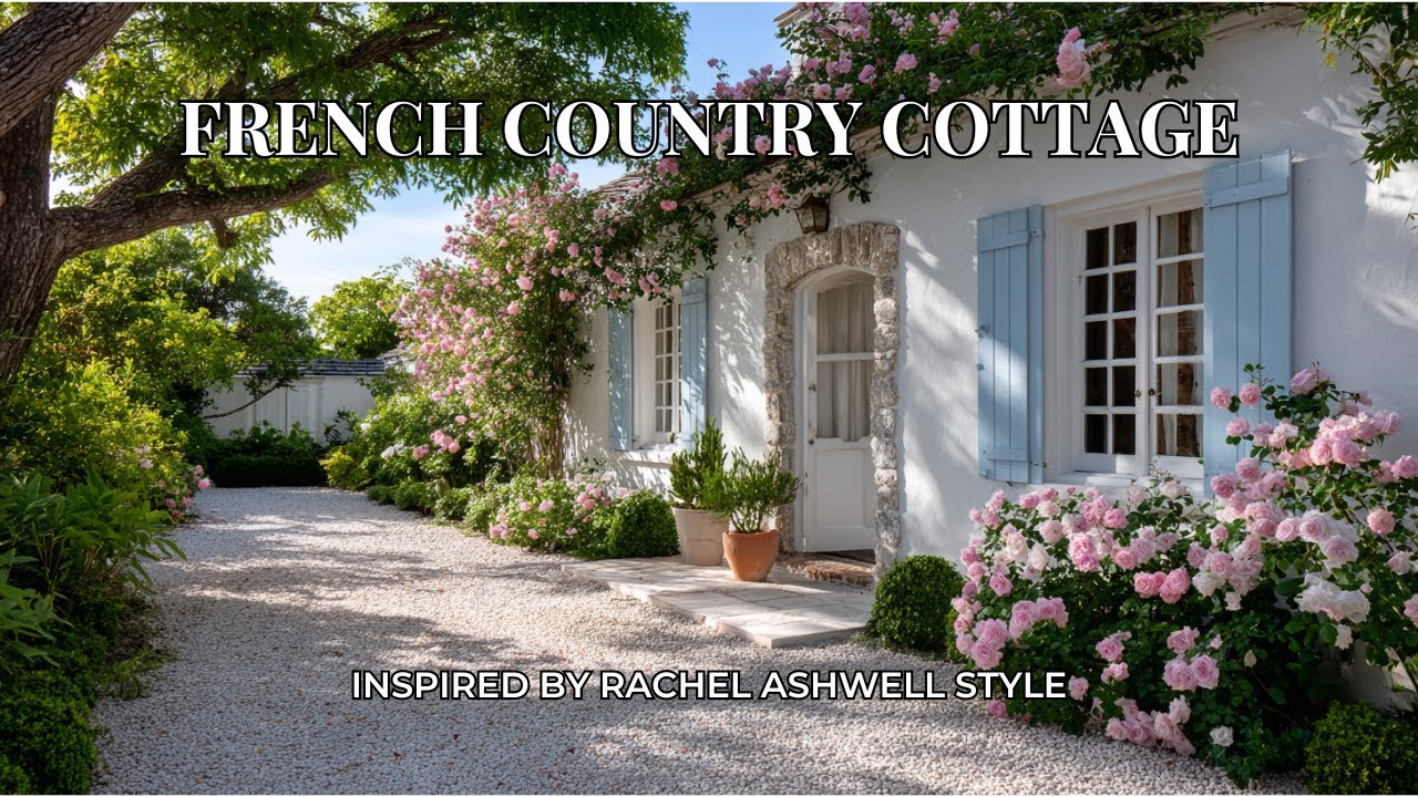 Экскурсия по загородному дому в стиле «шебби-шик» от Рэйчел Эшвелл | Неподвластные времени белые ...